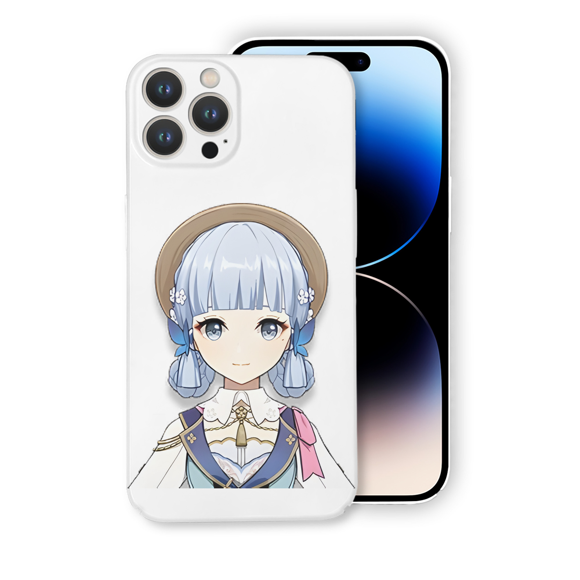 げんし神 神里綾華 神宮寺レン genshin Kamimiya Ren 【iPhone 14シリーズ対応】ハードケース